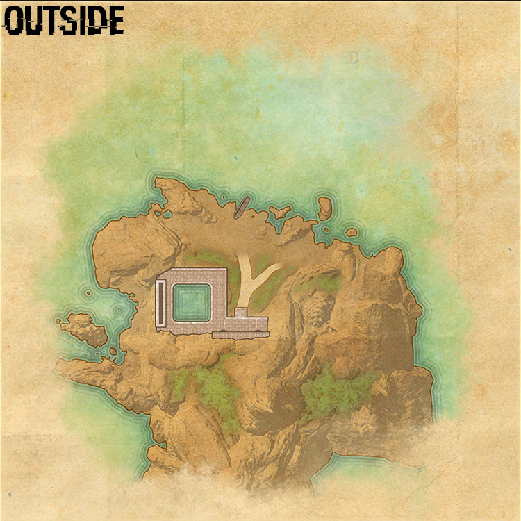 Bismuth Steam Baths Internal House Map - Outside