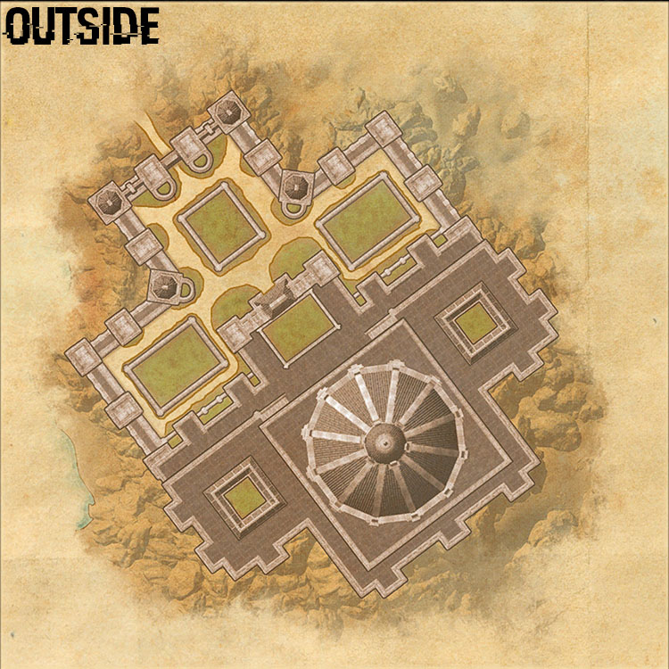 Grand Gallery of Tamriel External House Map - Outside
