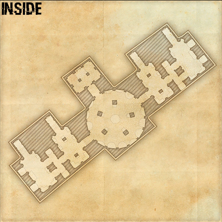 Grand Gallery of Tamriel Internal House Map - Inside