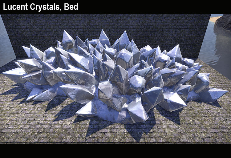 Lucent Crystals, Bed