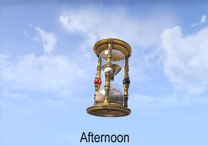 Sacred Hourglass of Alkosh, Afternoon