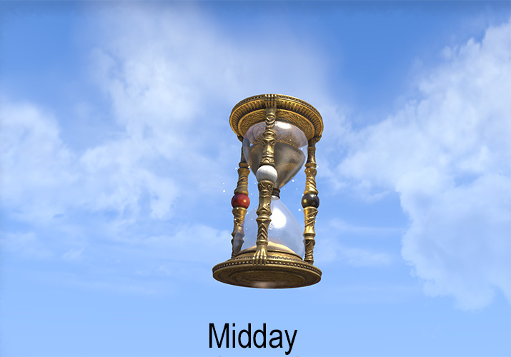 Sacred Hourglass of Alkosh, Midday