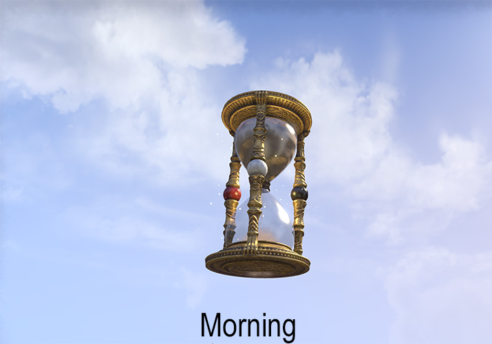 Sacred Hourglass of Alkosh, Morning