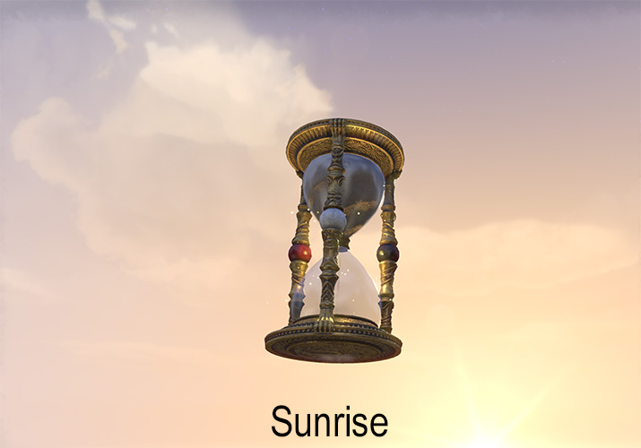 Sacred Hourglass of Alkosh, Sunrise