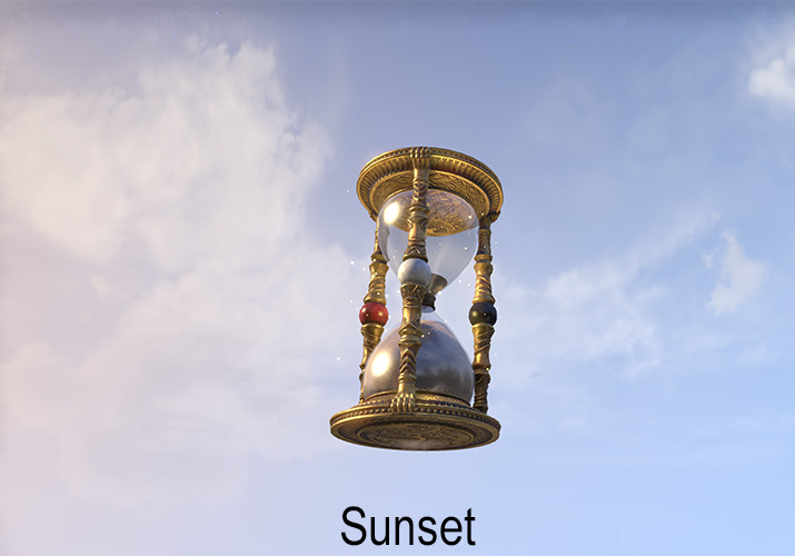 Sacred Hourglass of Alkosh, Sunset