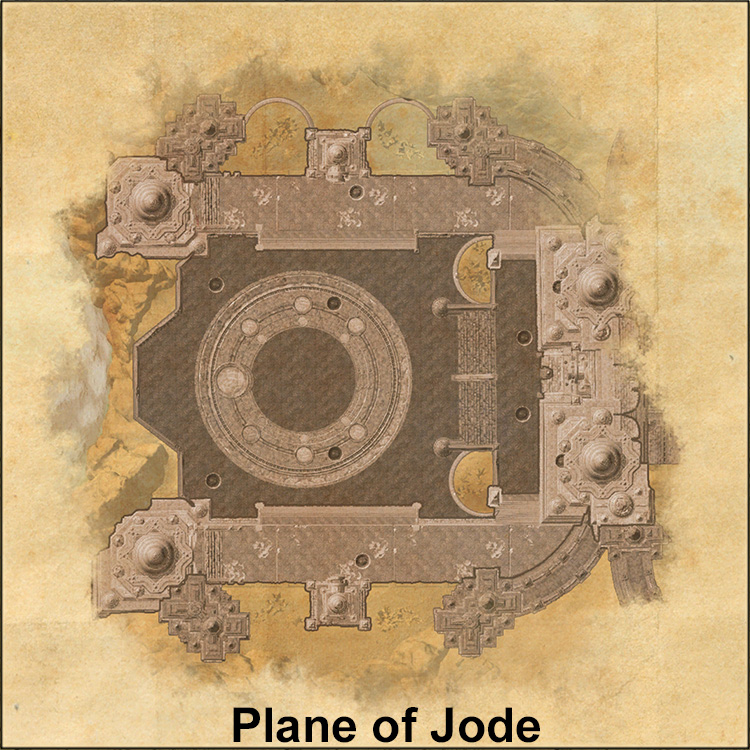 Jode's Embrace Internal House Map - Plane of Jode