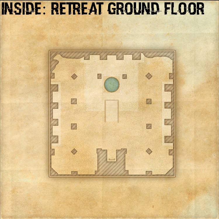 KelesanRuhn Internal House Map - Retreat 1st Floor