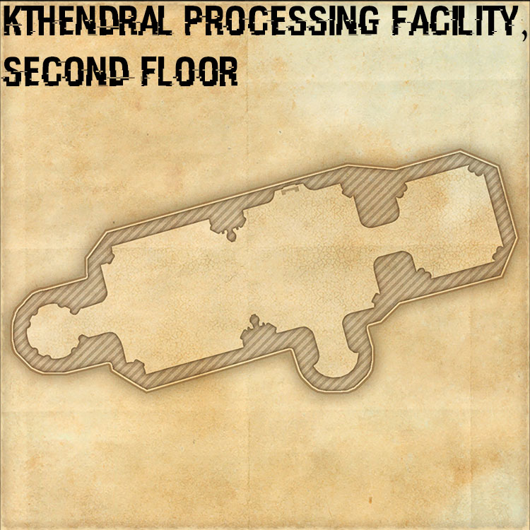 Kthendral Processing Facility Second Floor Internal House Map