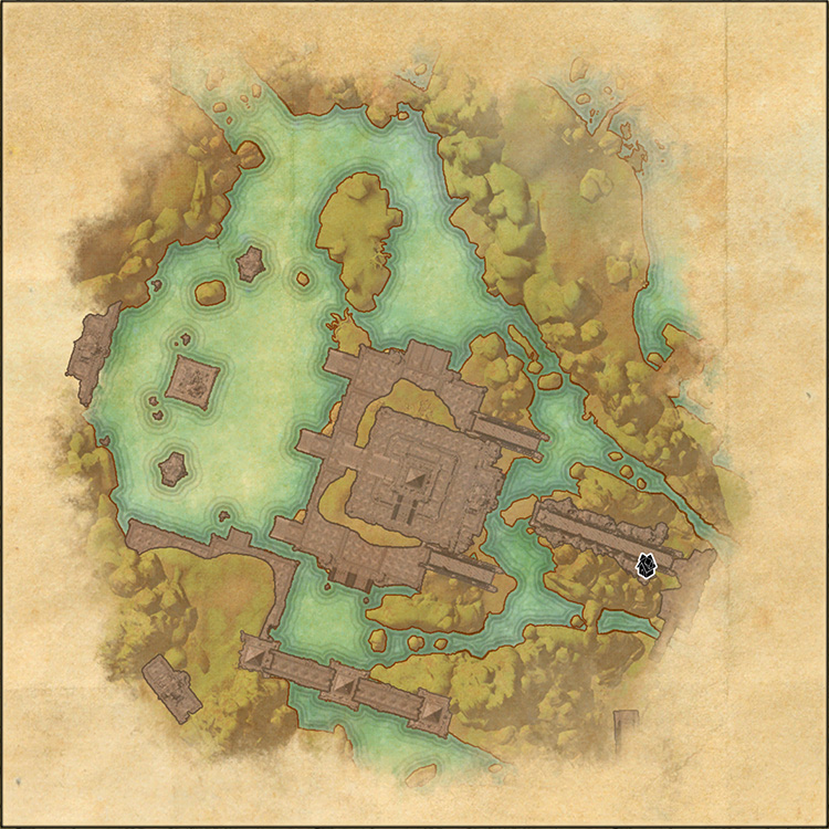 Lakemire Xanmeer Manor Internal House Map