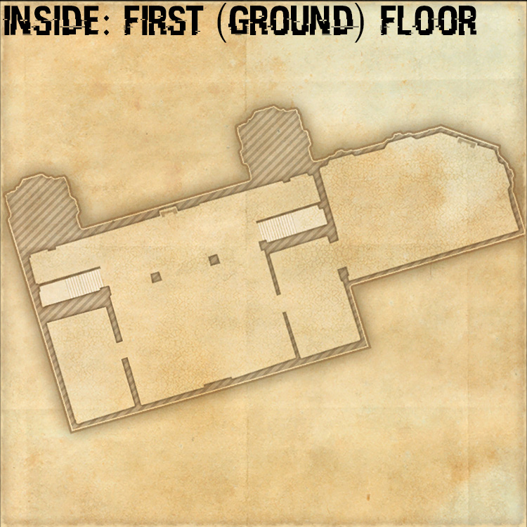 Merryvine Estate Internal House Map: Inside 1st Floor