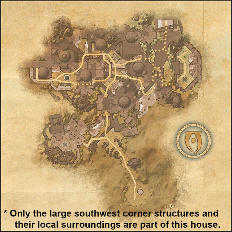 Ossa Accentium Internal House Map