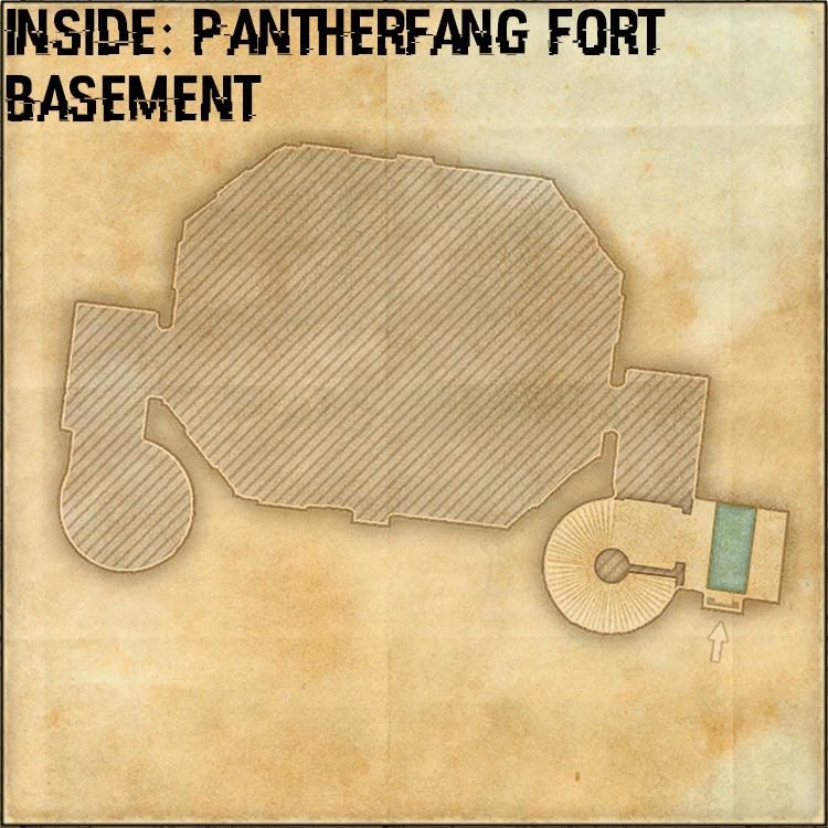 PantherfangChapel Internal House Map - Pantherfang Fort Basement