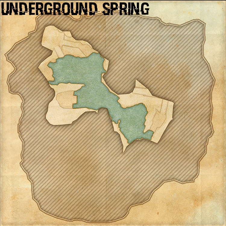 Sword-Singers Redoubt Internal House Map - Underground Spring