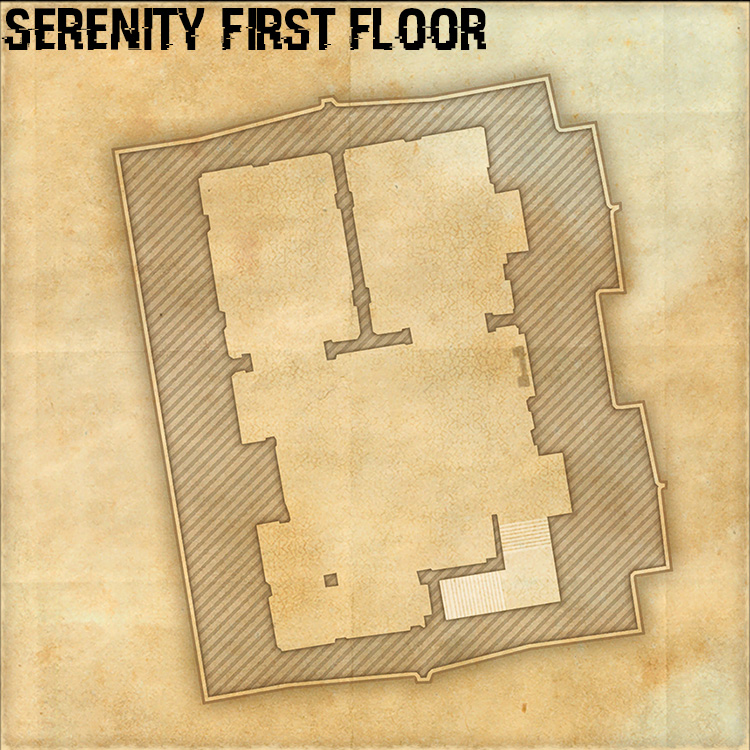 Willowpond Haven Internal House Map - Willowpond Serenity Home First Floor