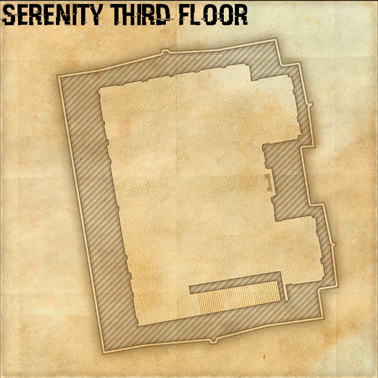 Willowpond Haven Internal House Map - Willowpond Serenity Home Third Floor