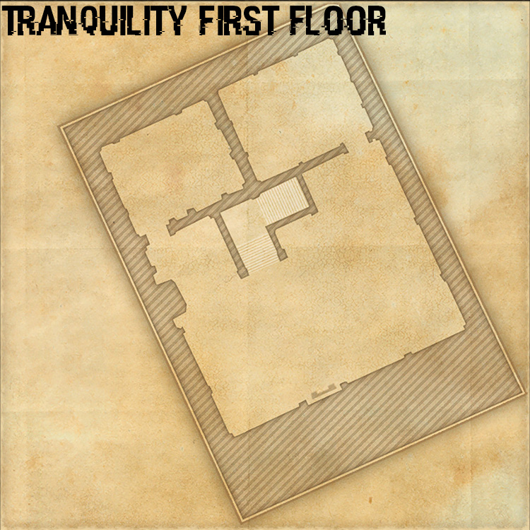 Willowpond Haven Internal House Map - Willowpond Tranquility Home First Floor