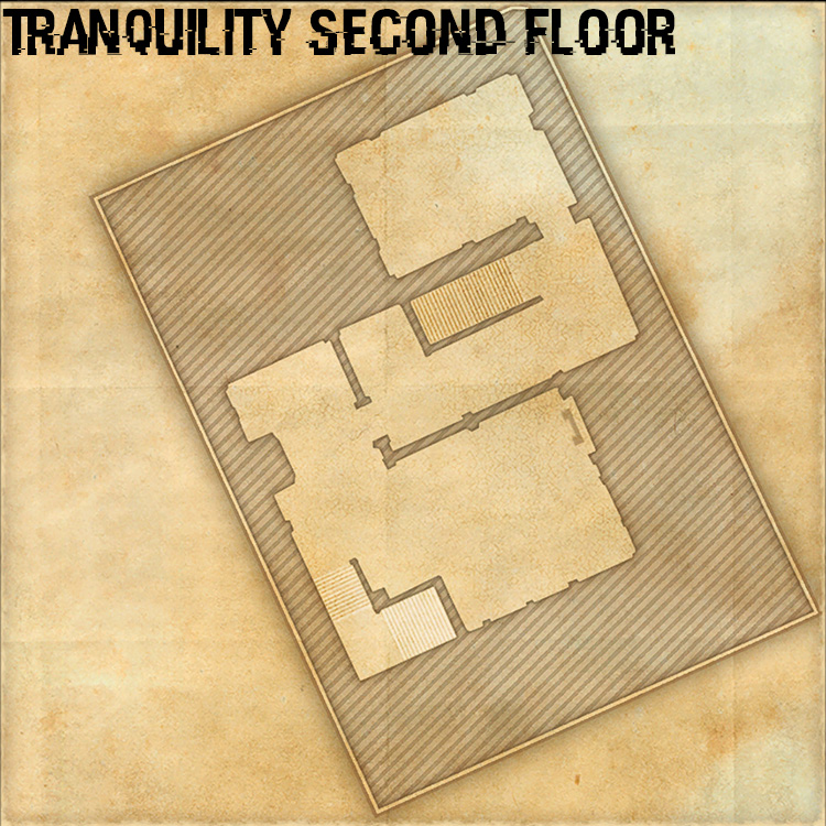 Willowpond Haven Internal House Map - Willowpond Tranquility Home Second Floor