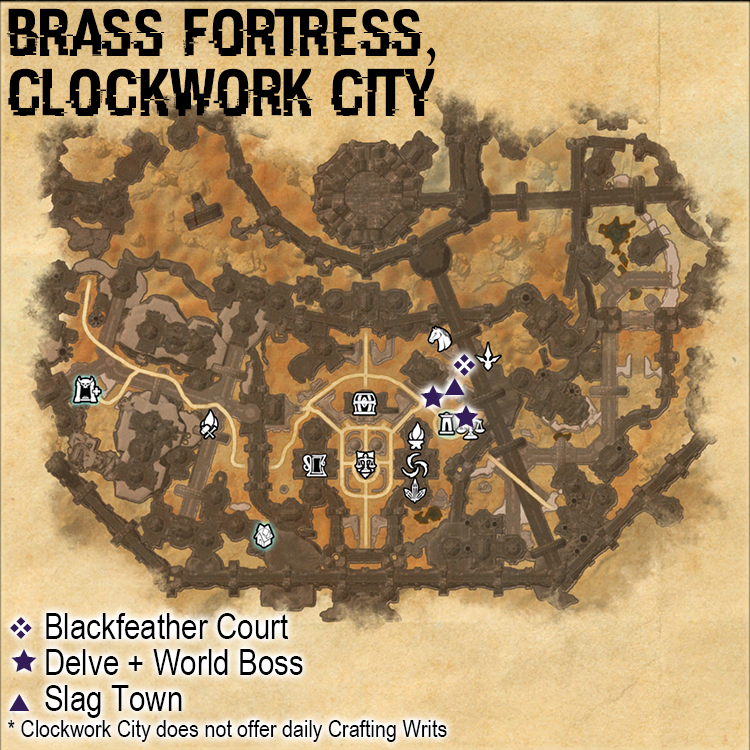 Map of Quest Giver Locations