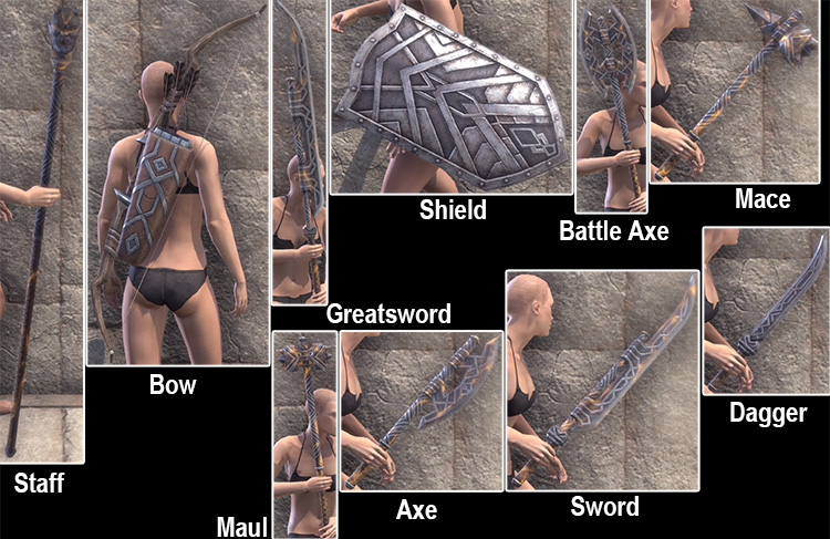 Ancient Orc Weapons Motif