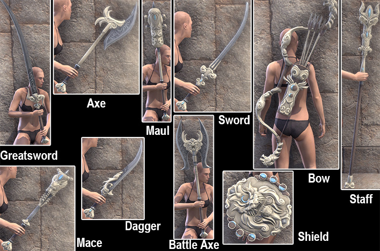 Anequina Weapons Motif