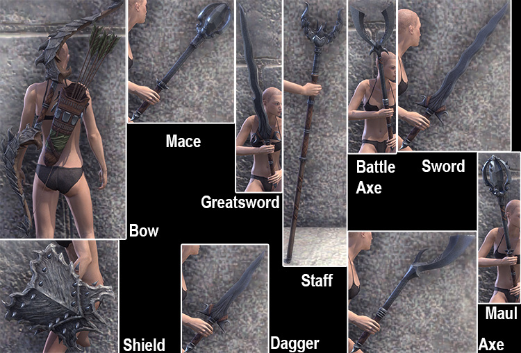 Ashlander Weapons Motif