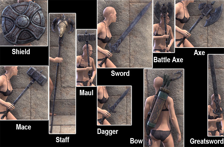 Draugr Weapons Motif