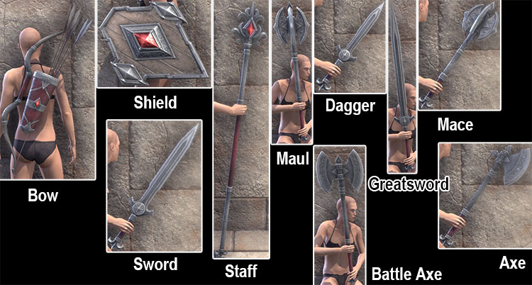 House Hexos Weapons Motif