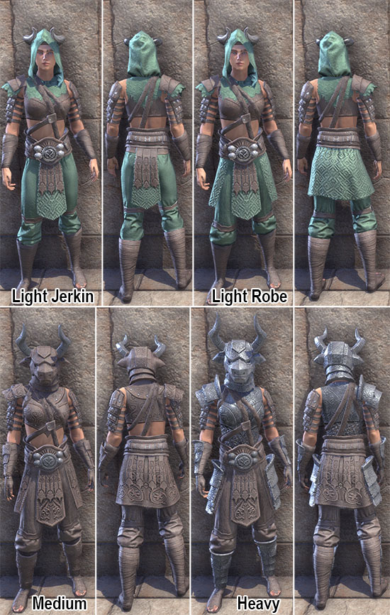 Minotaur Armor Motif