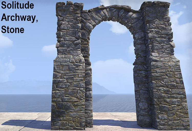 Solitude Archway, Stone