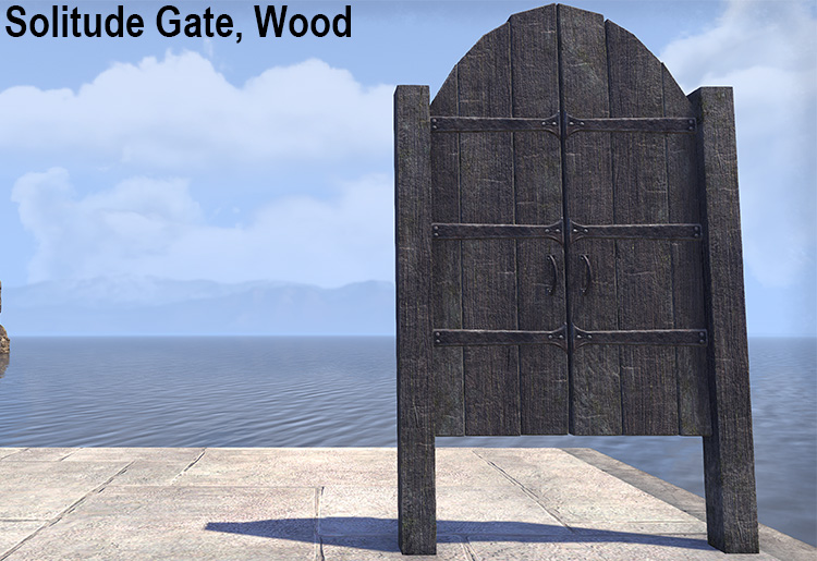 Solitude Gate, Wood