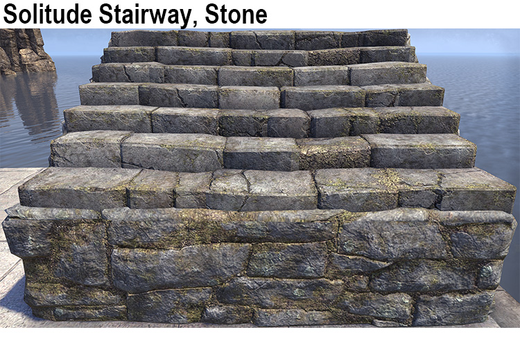 Solitude Stairway, Stone