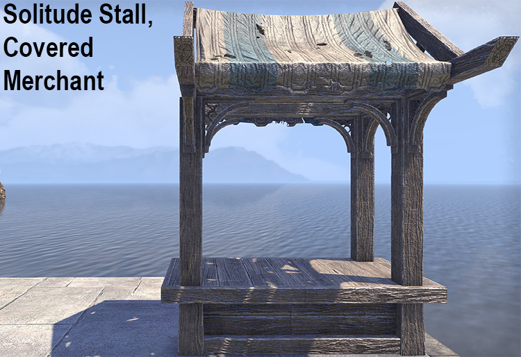 Solitude Stall, Covered Merchant