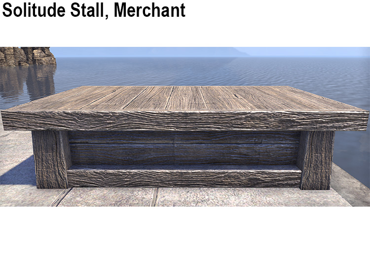 Solitude Stall, Merchant