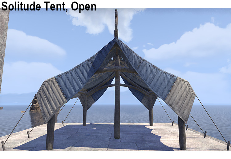 Solitude Tent, Open