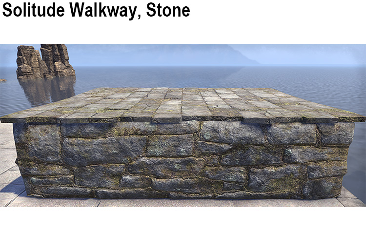 Solitude Walkway, Stone