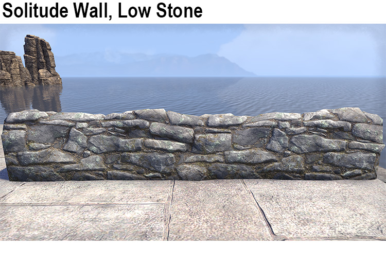 Solitude Wall, Low Stone