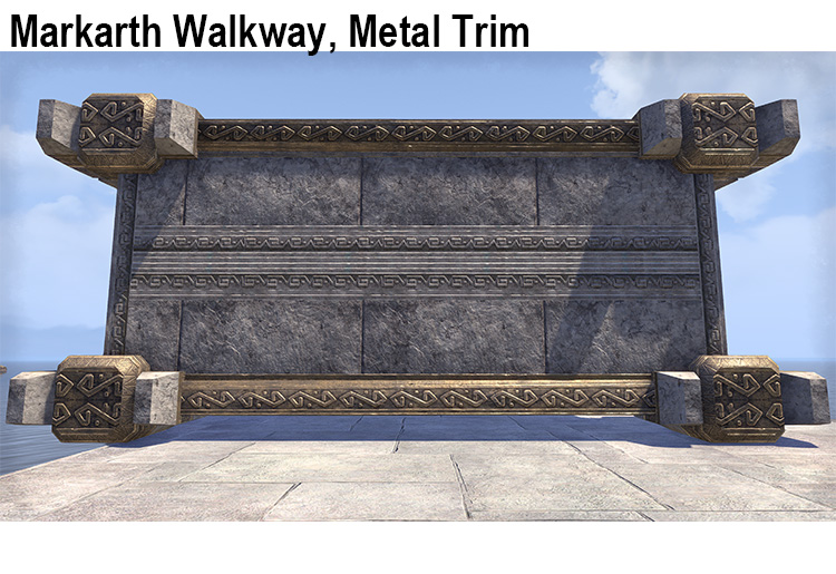 Markarth Walkway, Metal Trim