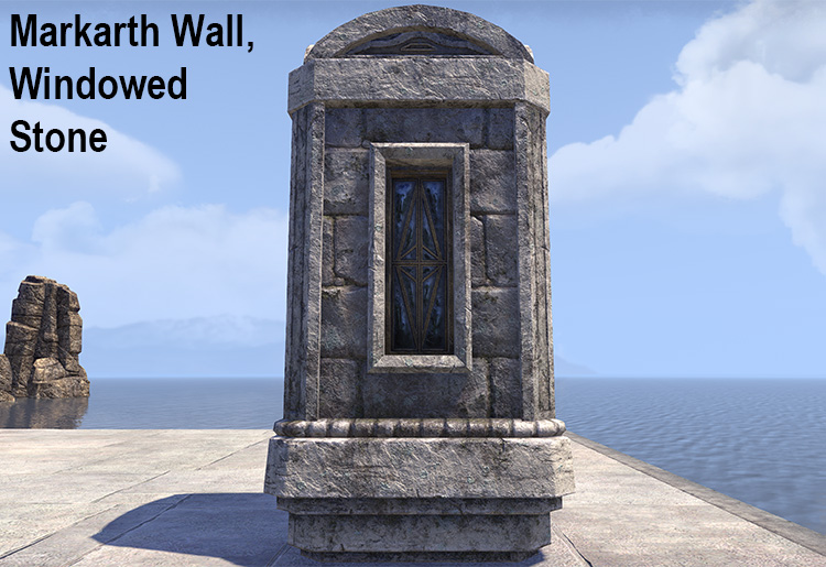 Markarth Wall, Windowed Stone