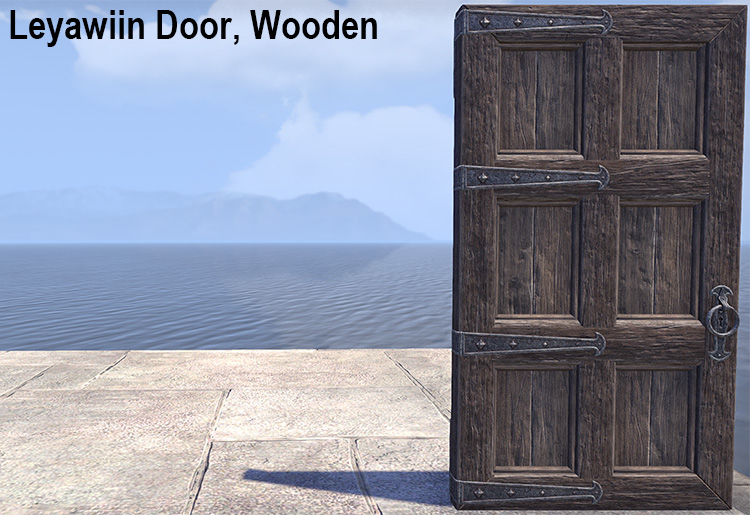 Leyawiin Door, Wooden