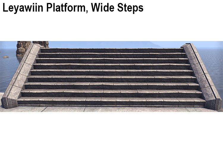 Leyawiin Platform, Wide Steps