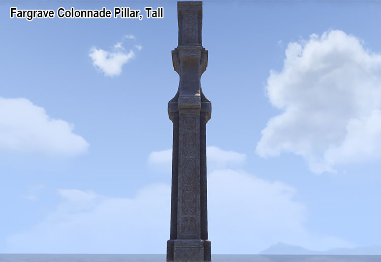 Fargrave Colonnade Pillar, Tall