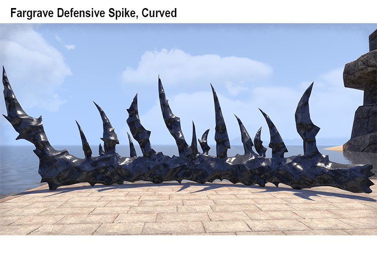 Fargrave Defensive Spike, Curved