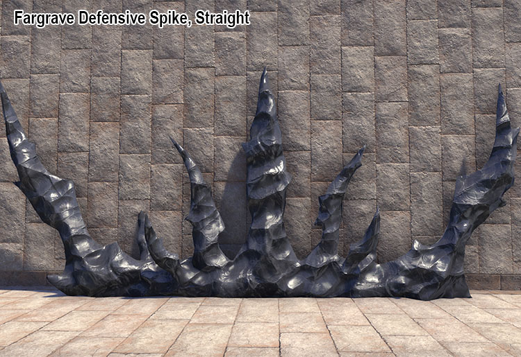 Fargrave Defensive Spike, Straight