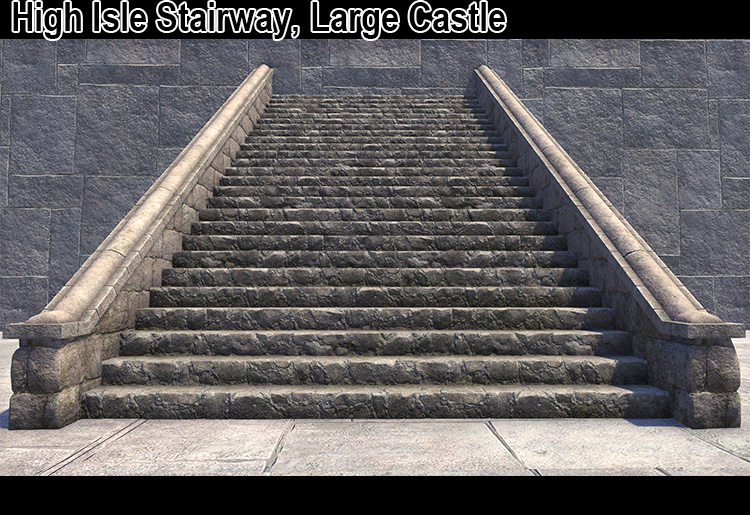 High Isle Stairway, Large Castle