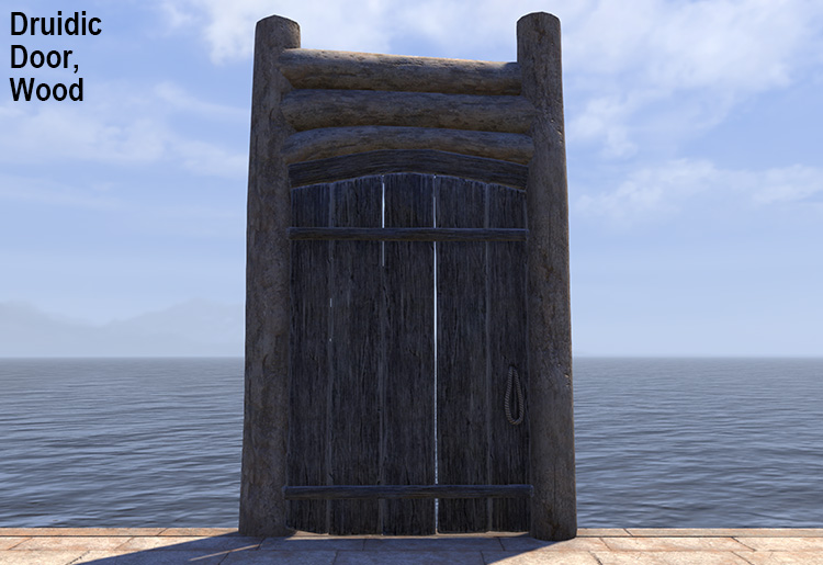 Druidic Door, Wood