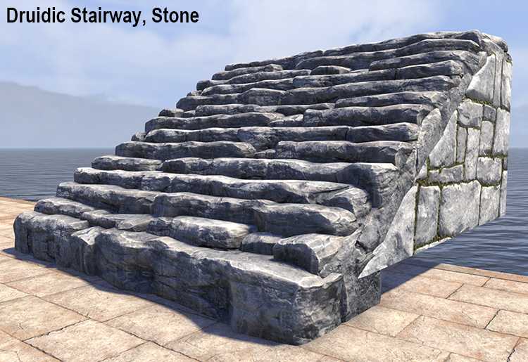 Druidic Stairway, Stone