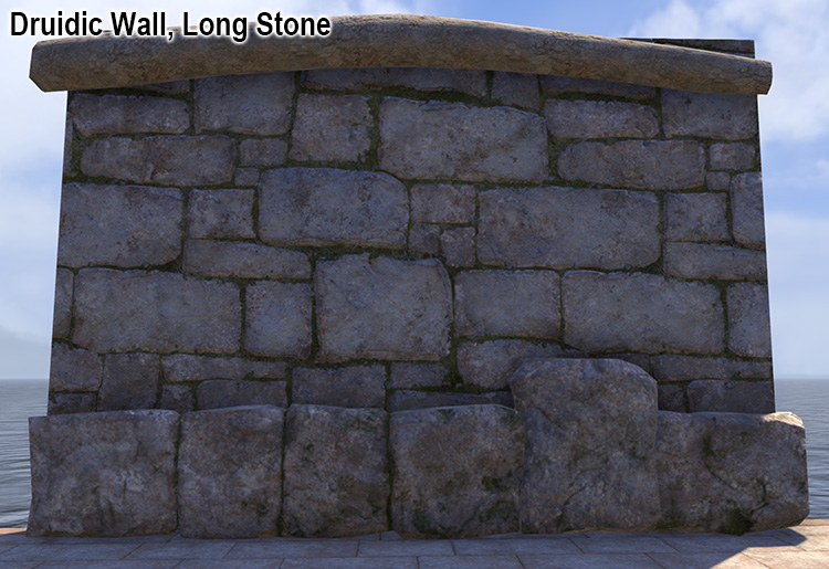 Druidic Wall, Long Stone