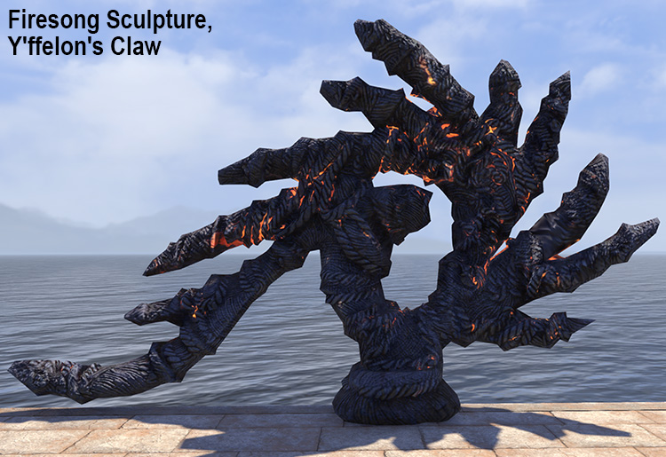 Firesong Sculpture, Y'ffelon's Claw