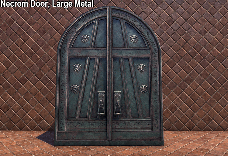 Necrom Door, Large Metal