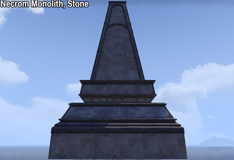 Necrom Monolith, Stone